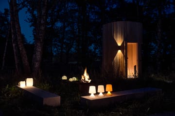 Midnat loungelampa Ø16 cm - Ljus brun - Villa Collection