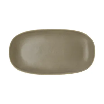 Shoku serveringsfat 18x34 cm - Warm Brown - Villa Collection