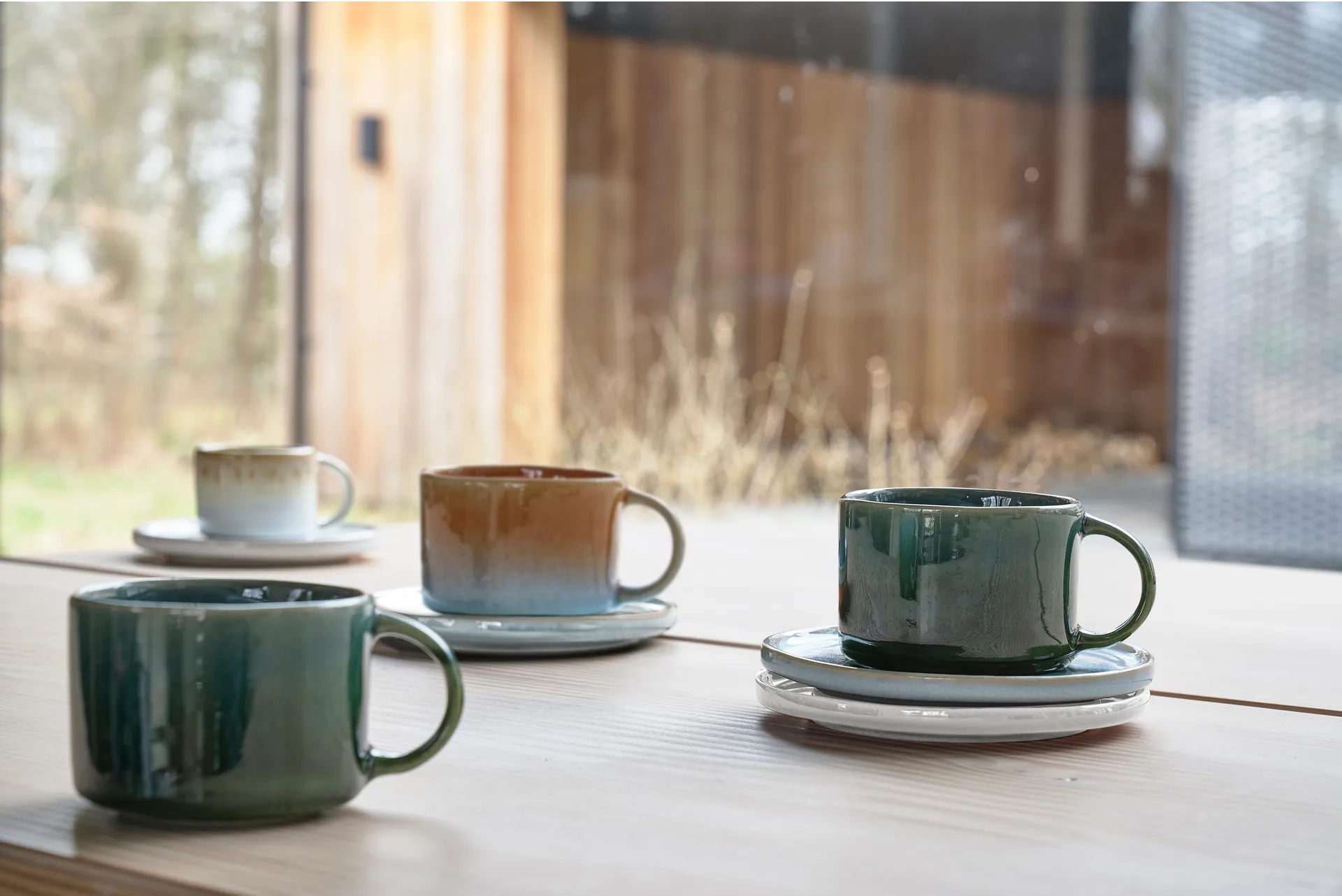 Styles espressokopp 8 cl 2-pack, Blue-amber Villa Collection