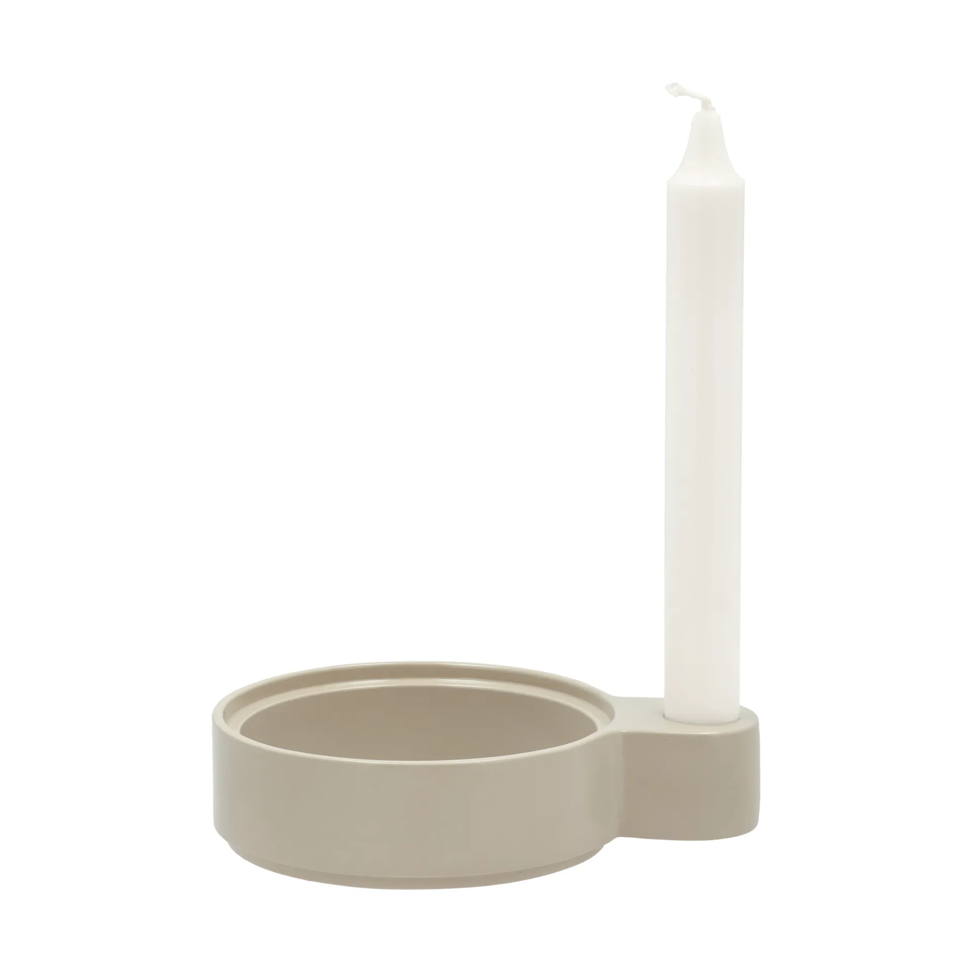 Styles ljusstake 3,6x16 cm, Sand-aluminium Villa Collection