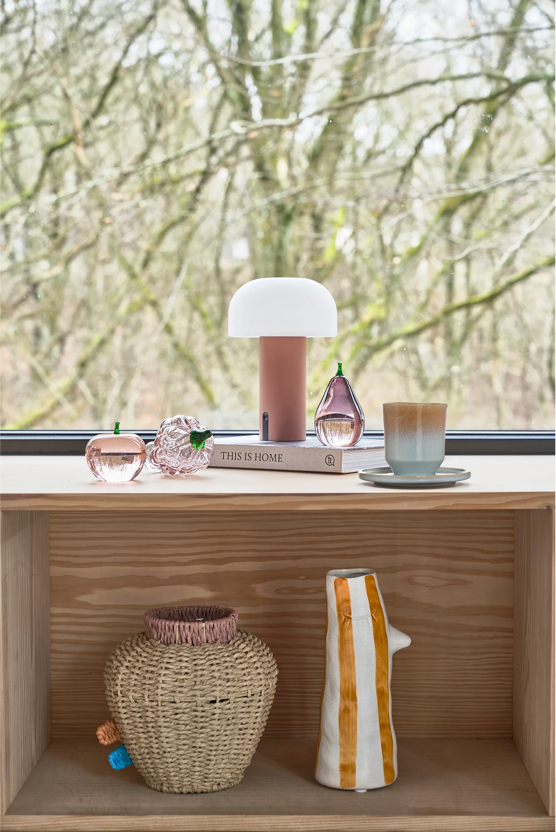 Styles mugg 18 cl 2-pack, Blue-amber Villa Collection