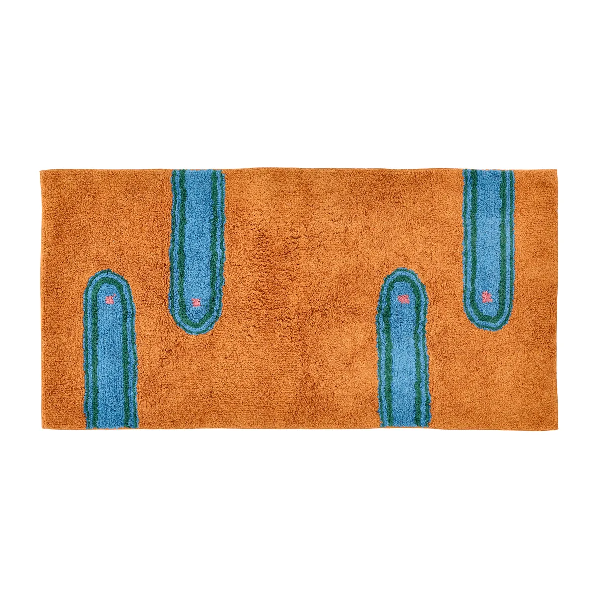 Villa Collection Styles tuftad matta 70x140 cm Brown