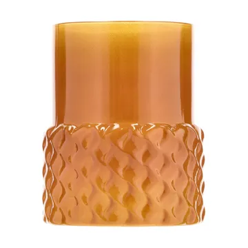 Styles värmeljusstake Ø7,7x10 cm - Amber - Villa Collection