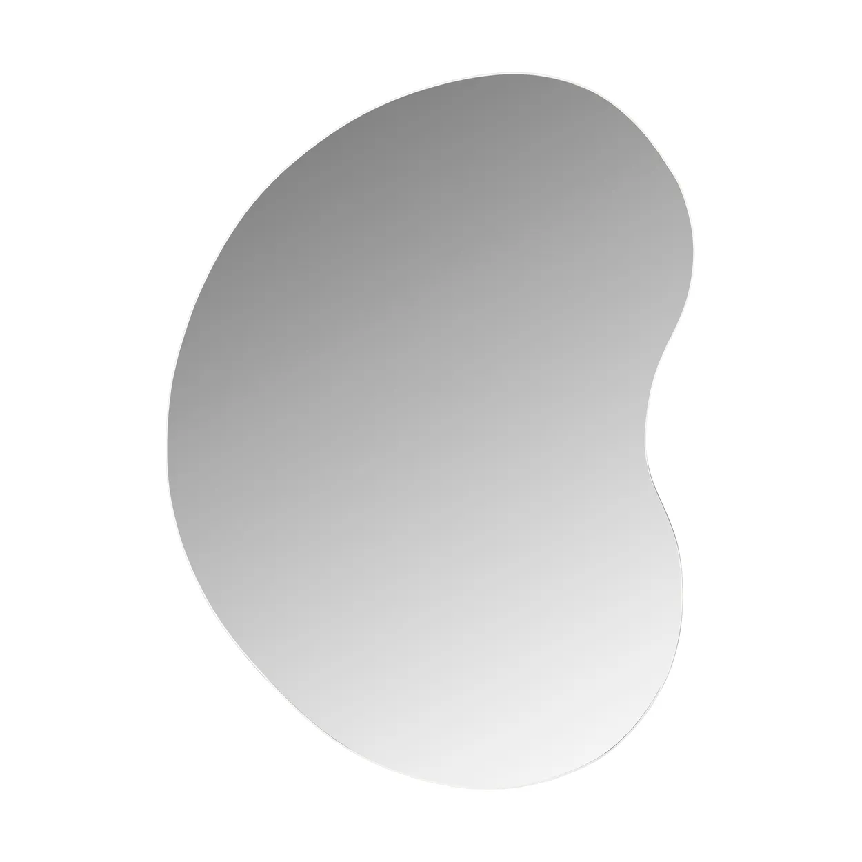 Villa Collection Vera spegel 60x80 cm Silver | Skandinavisk Design | Väggspeglar | Silverfärgad