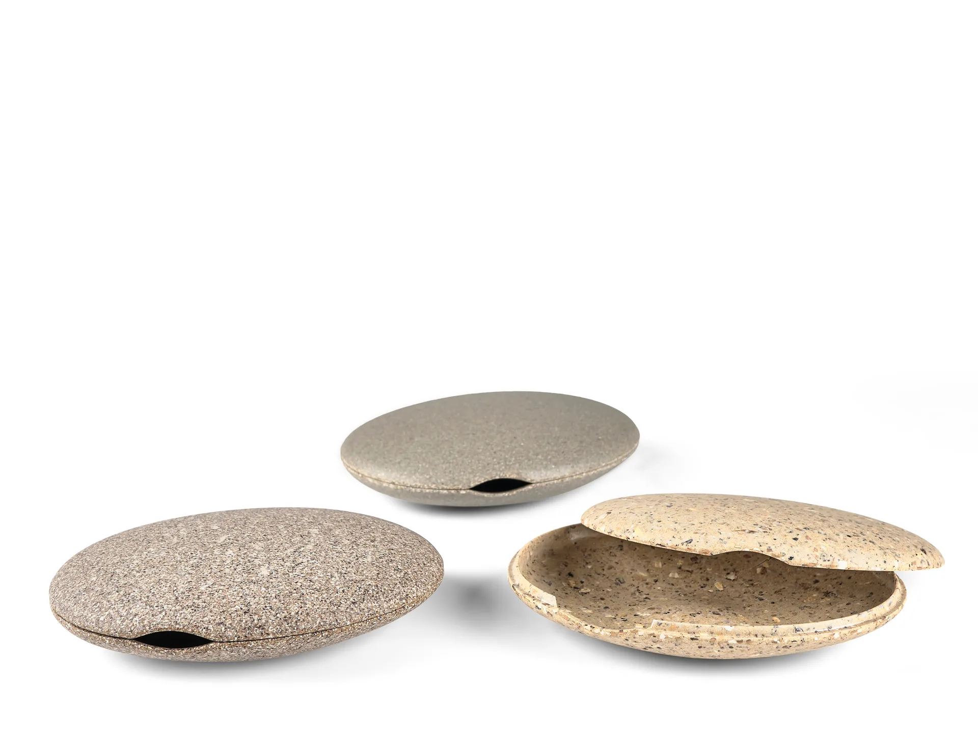 Villa Collection stenfigur 21 cm 3-pack, Natur Villa Collection