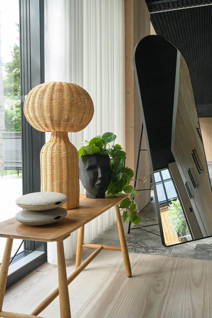 Vinka bordslampa naturrotting Ø30 cm - Natur - Villa Collection