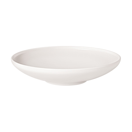Villeroy & Boch Afina djup tallrik 25 cm White | Skandinavisk Design | Serveringsskålar | Vit