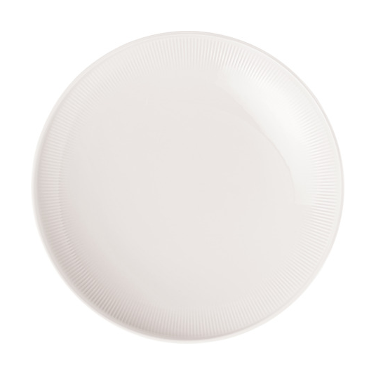 Villeroy & Boch Afina djup tallrik 29 cm White | Skandinavisk Design | Serveringsskålar | Vit