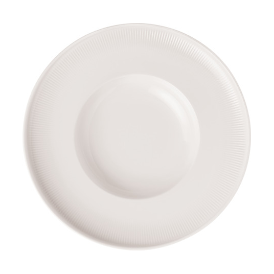 Villeroy & Boch Afina djup tallrik 29 cm White | Skandinavisk Design | Serveringsskålar | Vit