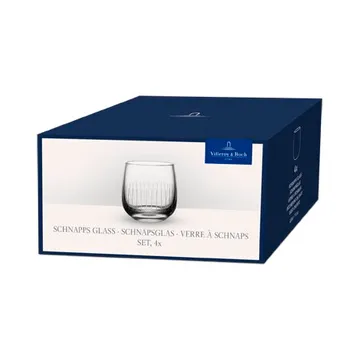 Afina snapsglas - Transparent, 4 cl, 4-pack - Villeroy & Boch