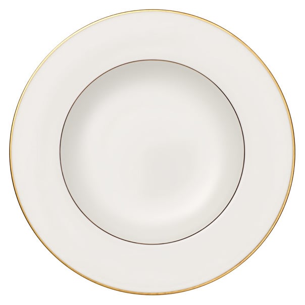 Villeroy & Boch Anmut Gold djup tallrik Vit | Skandinavisk Design | Djupa tallrikar | Vit