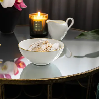 Anmut Gold skål Ø 13 cm, Vit Villeroy & Boch