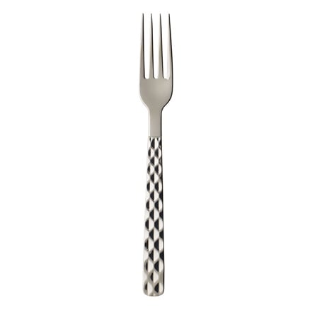 Villeroy & Boch Boston matgaffel Rostfritt stål | Skandinavisk Design | Matbestick | Silverfärgad