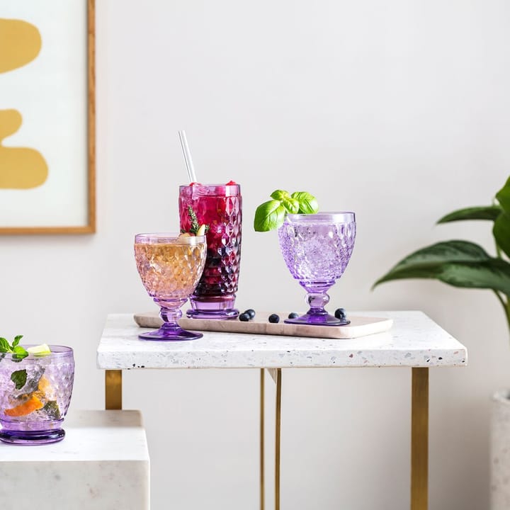 Boston vattenglas på fot 25 cl, Lavender Villeroy & Boch
