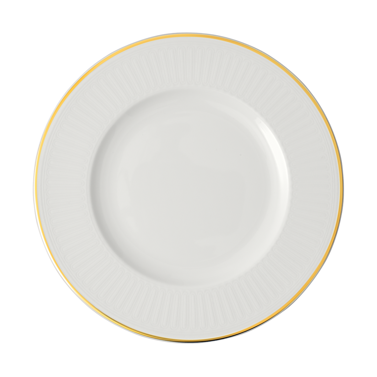 Villeroy & Boch Château Septfontaines assiett 16,5 cm Vit-guld