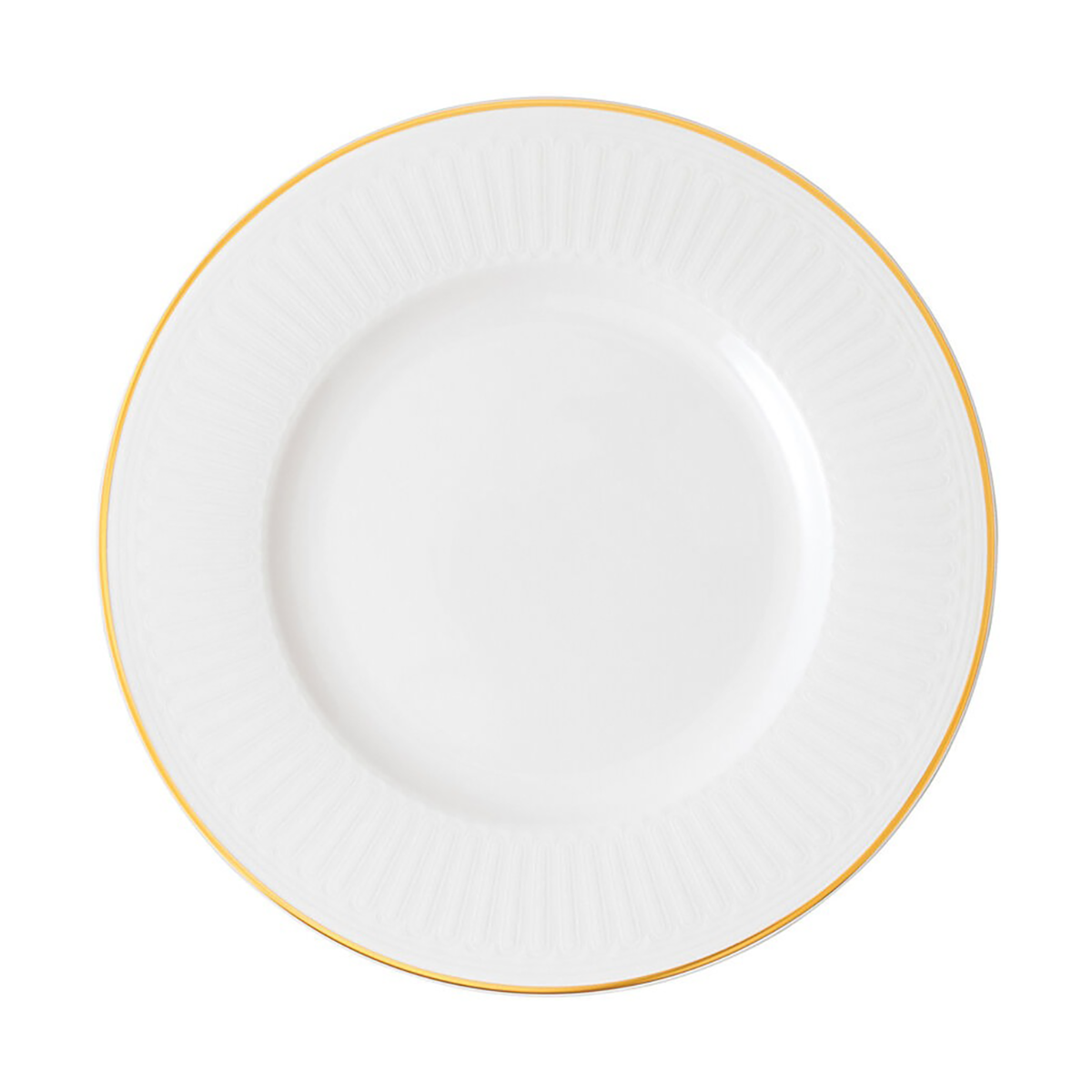 Villeroy & Boch Château Septfontaines assiett 22,5 cm Vit-guld