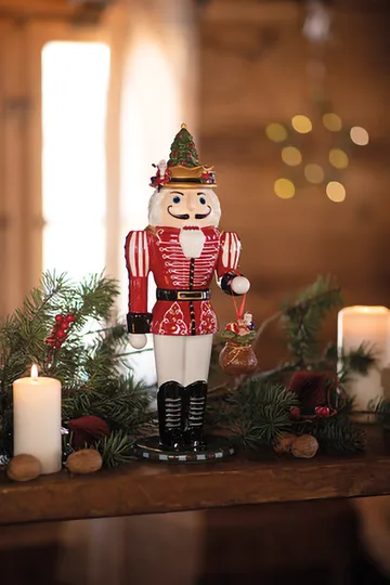 Christmas Toys Memory nötknäppare dekoration - Vit-röd - Villeroy & Boch