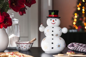Christmas Toy's Memory snögubbe burk 4 delar - Vit - Villeroy & Boch