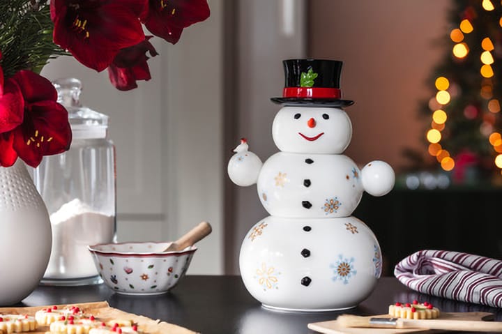 Christmas Toy's Memory snögubbe burk 4 delar, Vit Villeroy & Boch