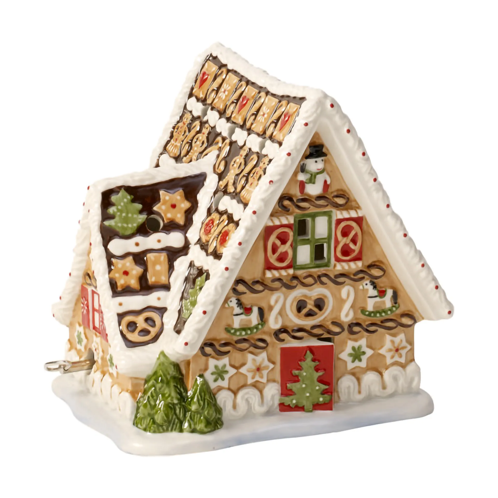 Christmas Toys pepparkakshus med musikbox, Biege Villeroy & Boch