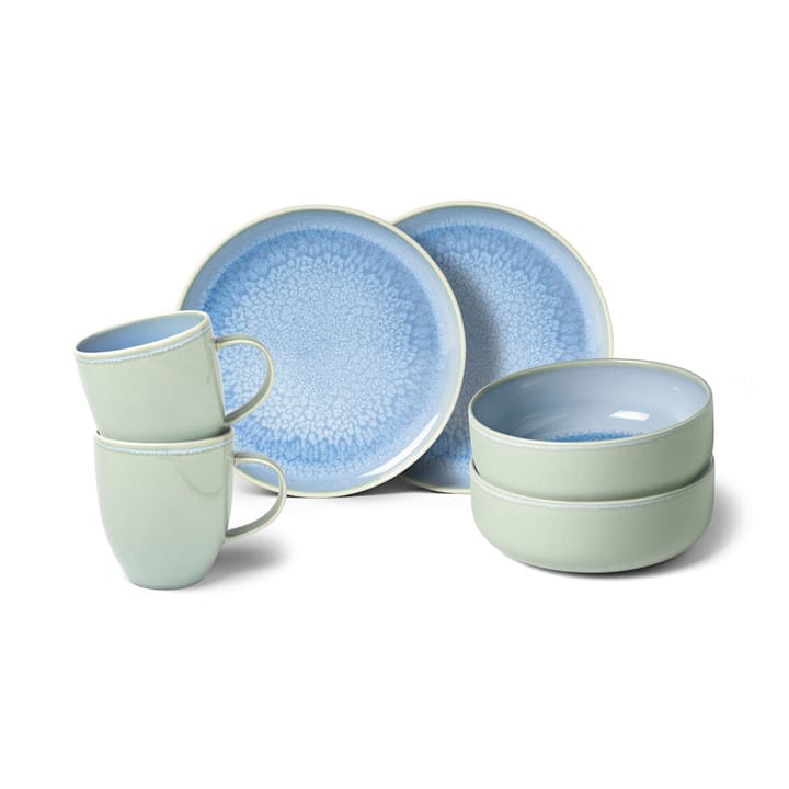 Crafted Blueberry frukostset 6 delar - Turkos - Villeroy & Boch