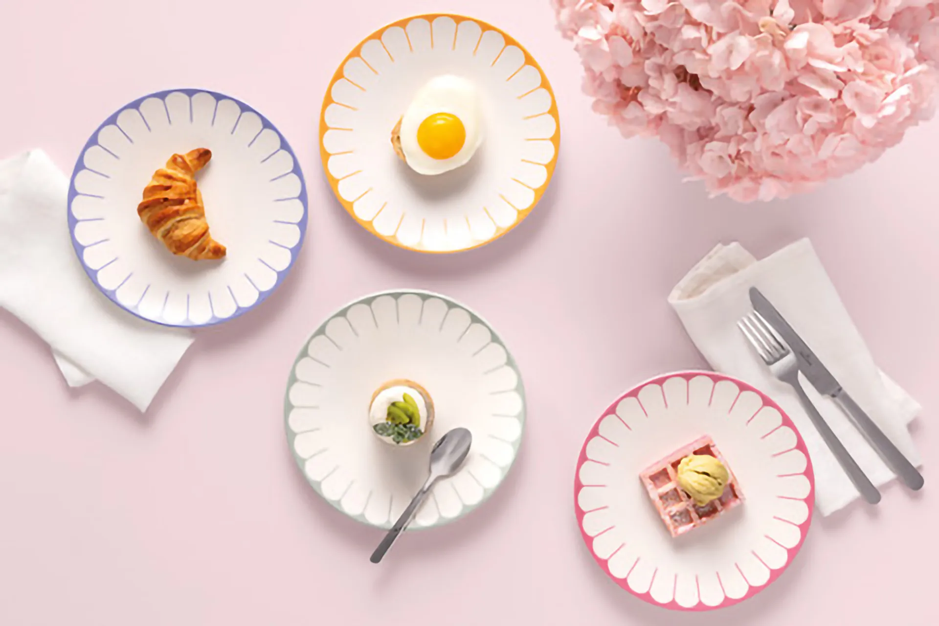 Fleur tallrik Ø21 cm, White-green Villeroy & Boch