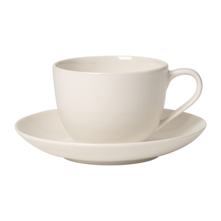 For Me Coffee kopp med fat - Vit - Villeroy & Boch