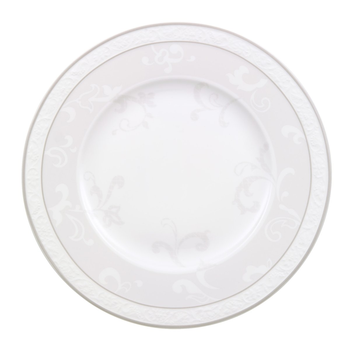 Villeroy & Boch Gray Pearl salladstallrik 22 cm | Skandinavisk Design | Assietter | Vit