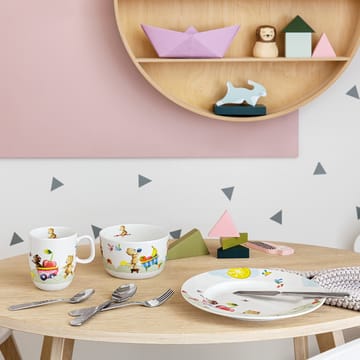 Hungry as a Bear barnservis och bestick - 7 delar - Villeroy & Boch