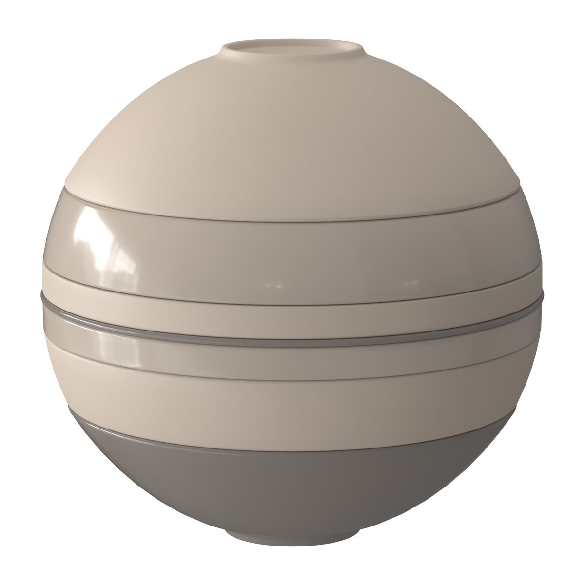 Villeroy & Boch Iconic La Boule servis 7 delar Pure beige