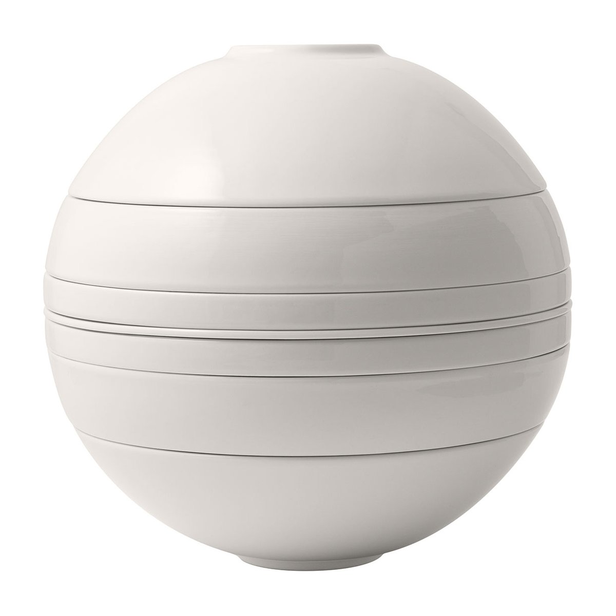 Villeroy & Boch Iconic La Boule servis 7 delar Vit | Skandinavisk Design | Serviser & Startset | Vit