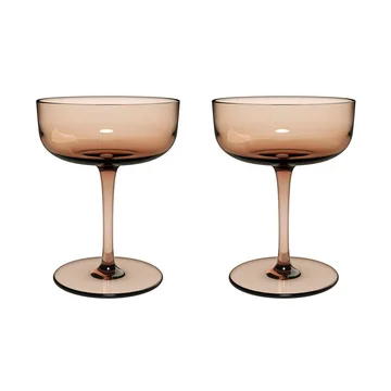 Like champagneglas coupe 10 cl 2-pack - Clay - Villeroy & Boch