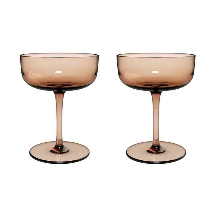 Like champagneglas coupe 10 cl 2-pack - Clay - Villeroy & Boch