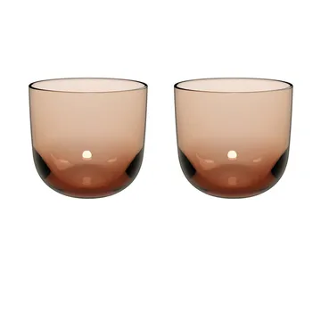 Like vattenglas 28 cl 2-pack - Clay - Villeroy & Boch