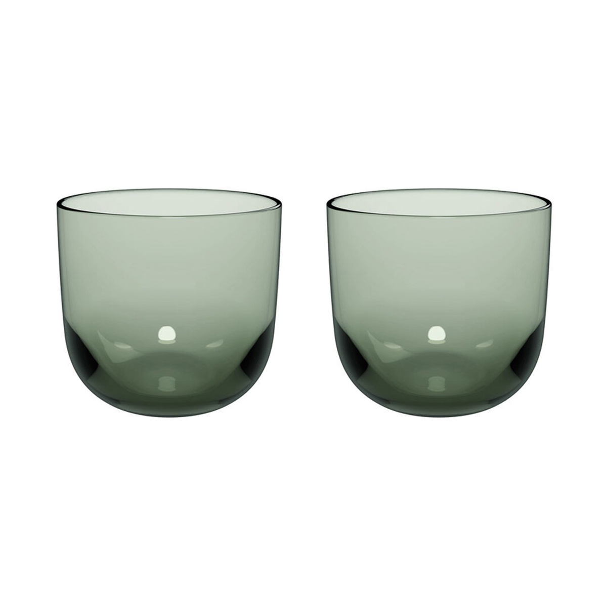 Villeroy & Boch Like vattenglas 28 cl 2-pack Sage | Skandinavisk Design | Dricksglas | Grön