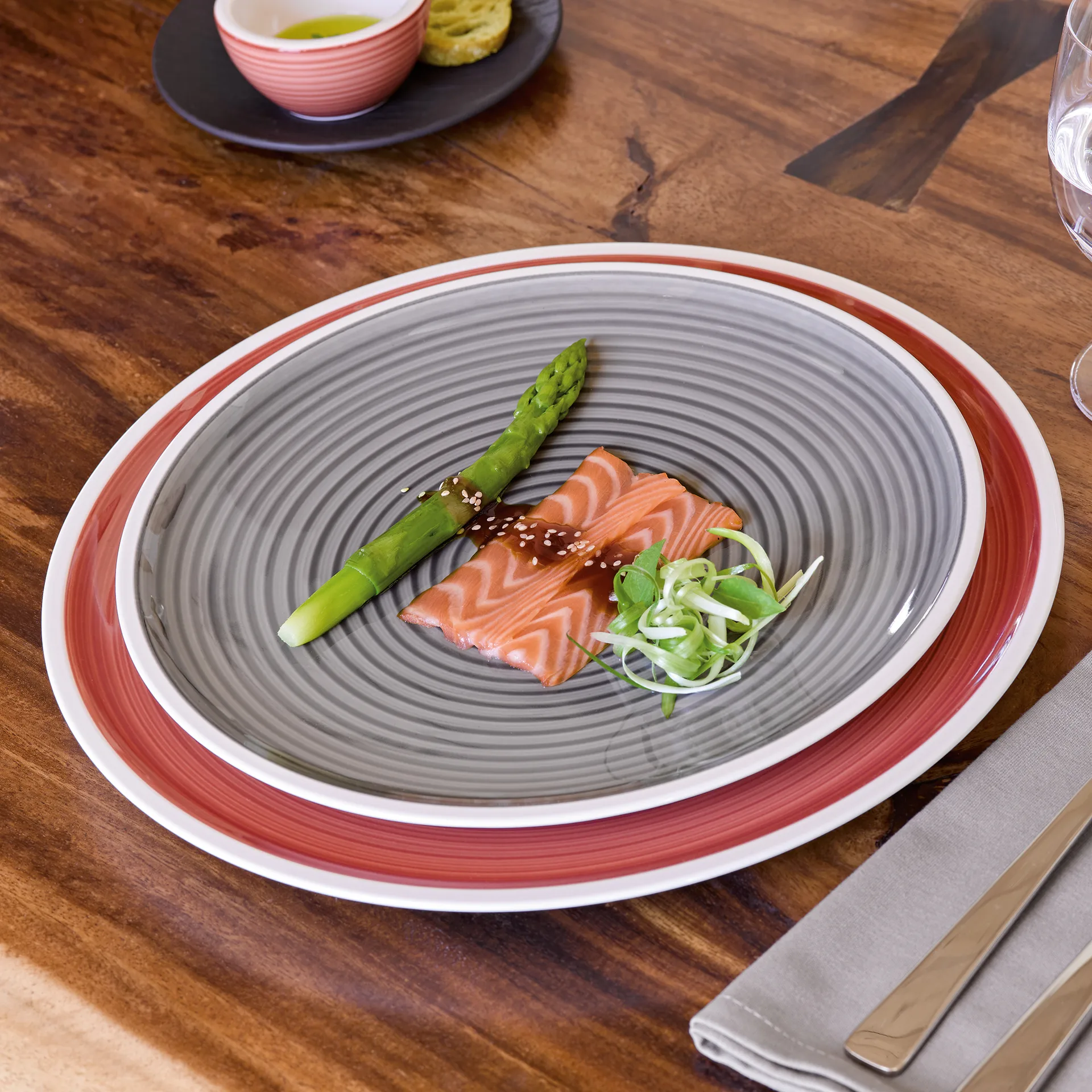 Manufacture Gris mattallrik, 27 cm Villeroy & Boch