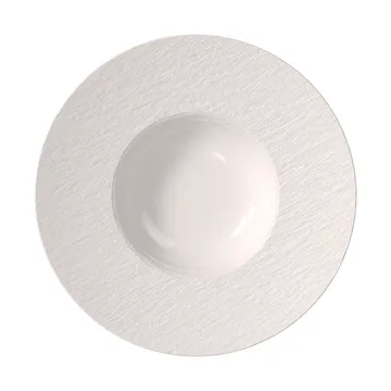 Manufacture Ice pastatallrik - Vit, Ø28 cm - Villeroy & Boch