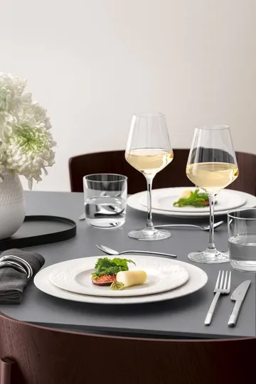 Manufacture Ice tallrik - Vit, Ø27,1 cm - Villeroy & Boch