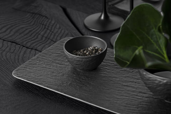 Manufacture Rock dippskål Ø8 cm - Svart - Villeroy & Boch