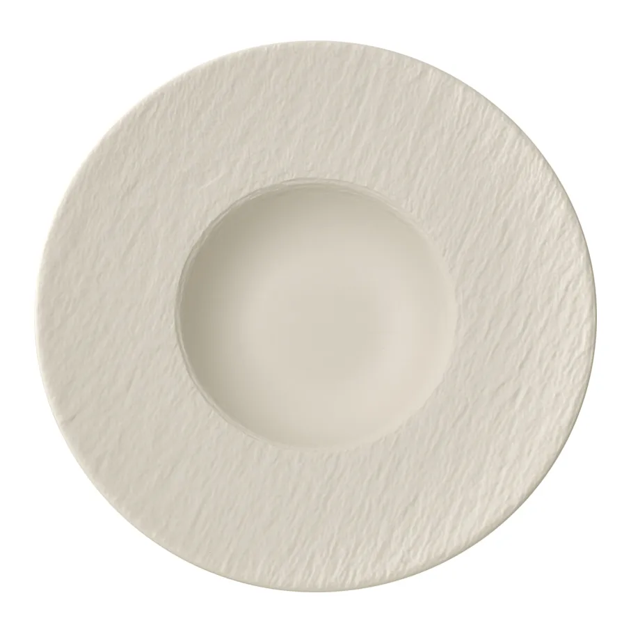 Manufacture Rock djup tallrik Ø28 cm, Blanc Villeroy & Boch