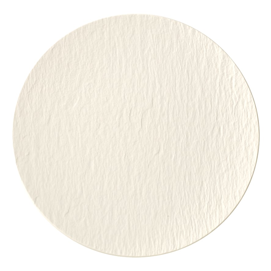 Villeroy & Boch Manufacture Rock Gourmet tallrik 32 cm Blanc