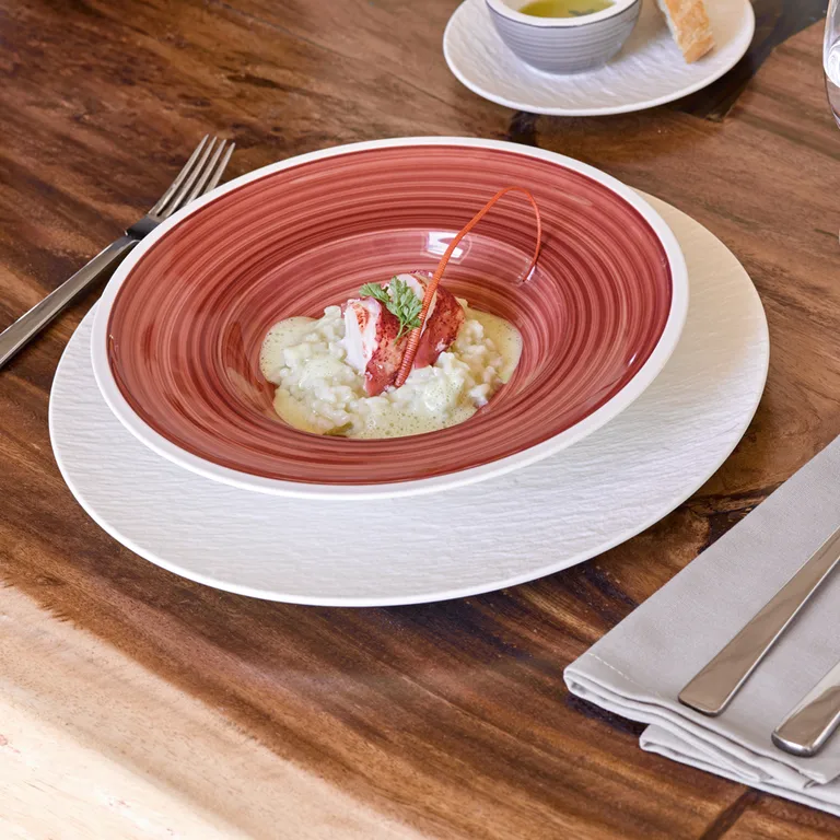 Manufacture Rock Gourmet tallrik Ø32 cm, Blanc Villeroy & Boch
