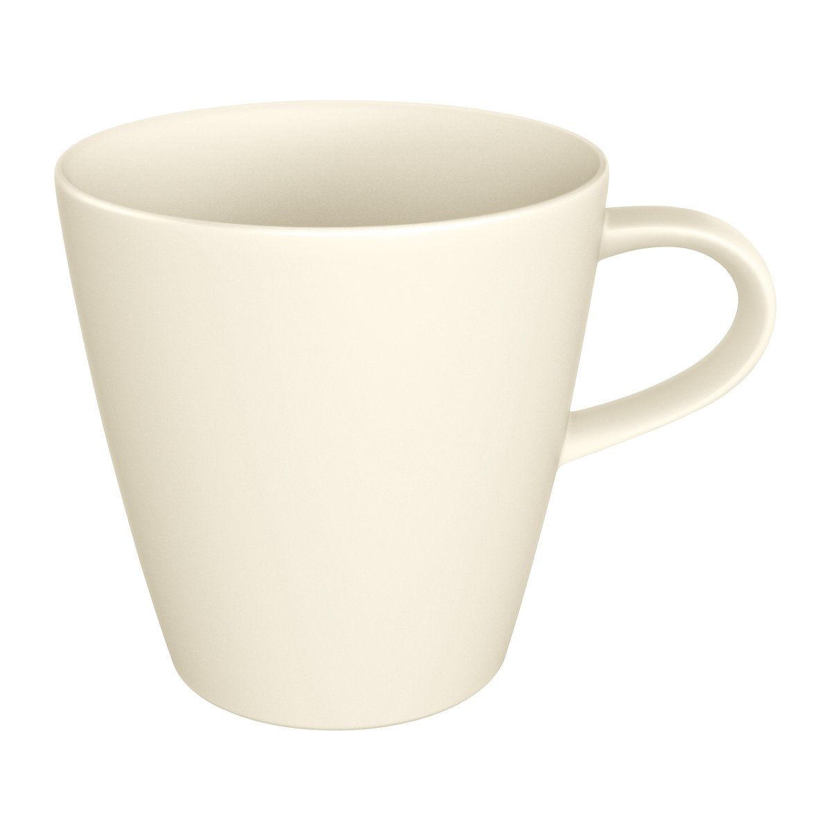 Villeroy & Boch Manufacture Rock mugg 37 cl Blanc | Skandinavisk Design | Kaffekoppar | Vit