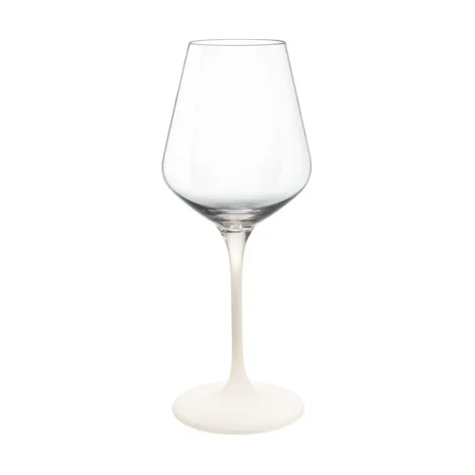 Villeroy & Boch Manufacture Rock vitvinsglas 38 cl 4-pack Klar-vit
