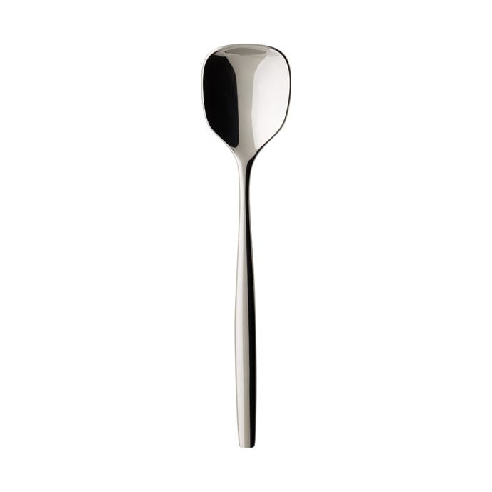 Villeroy & Boch Metro Chic glassked Rostfritt stål | Skandinavisk Design | Dessertbestick | Silverfärgad