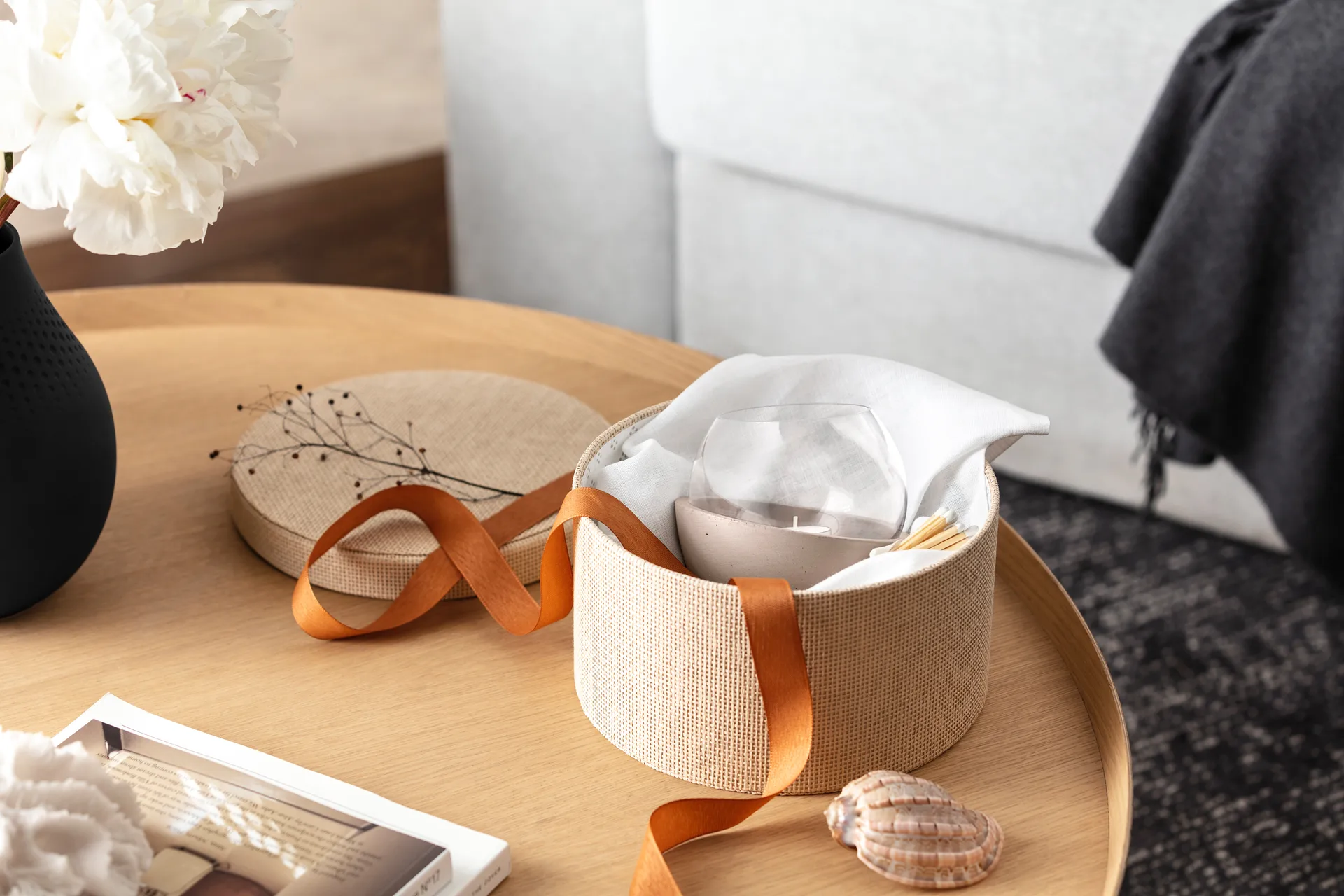 NewMoon Home ljuslykta Ø12 cm, Beige Villeroy & Boch