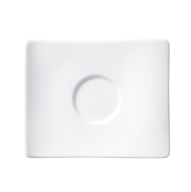 Villeroy & Boch NewWave kaffefat 18x15cm | Skandinavisk Design | Kaffefat & Tefat | Vit