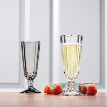 Opera champagneglas 4-pack, Grå Villeroy & Boch