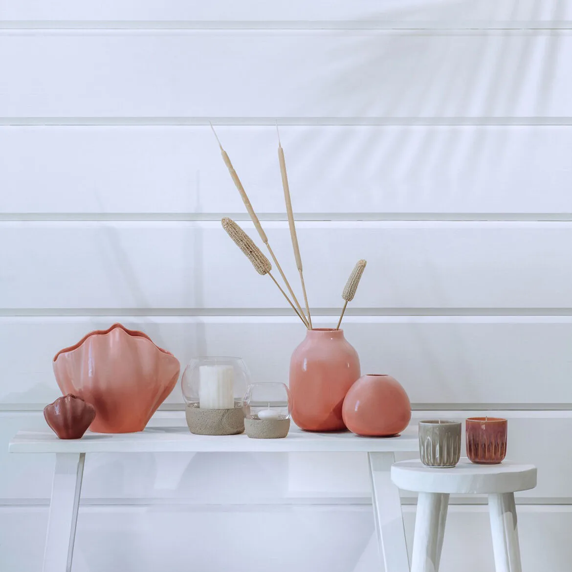 Perlemor Home ljusstake 9,5 cm, Beige Villeroy & Boch