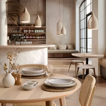 Perlemor Sand tallrik - Beige, Ø29 cm - Villeroy & Boch